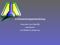 L4-Anwendungsentwicklung